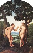 Jan van Scorel adam and Eve (nn03) oil painting on canvas
